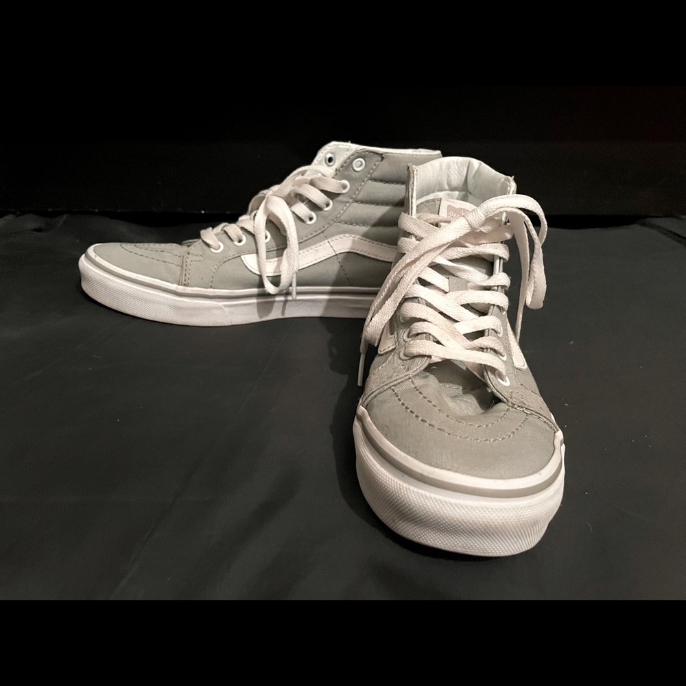 High top Grey Vans